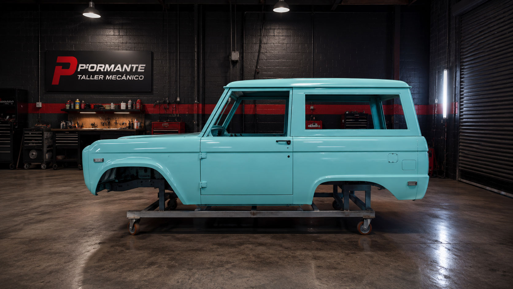 Bronco Early — carrocería con donante