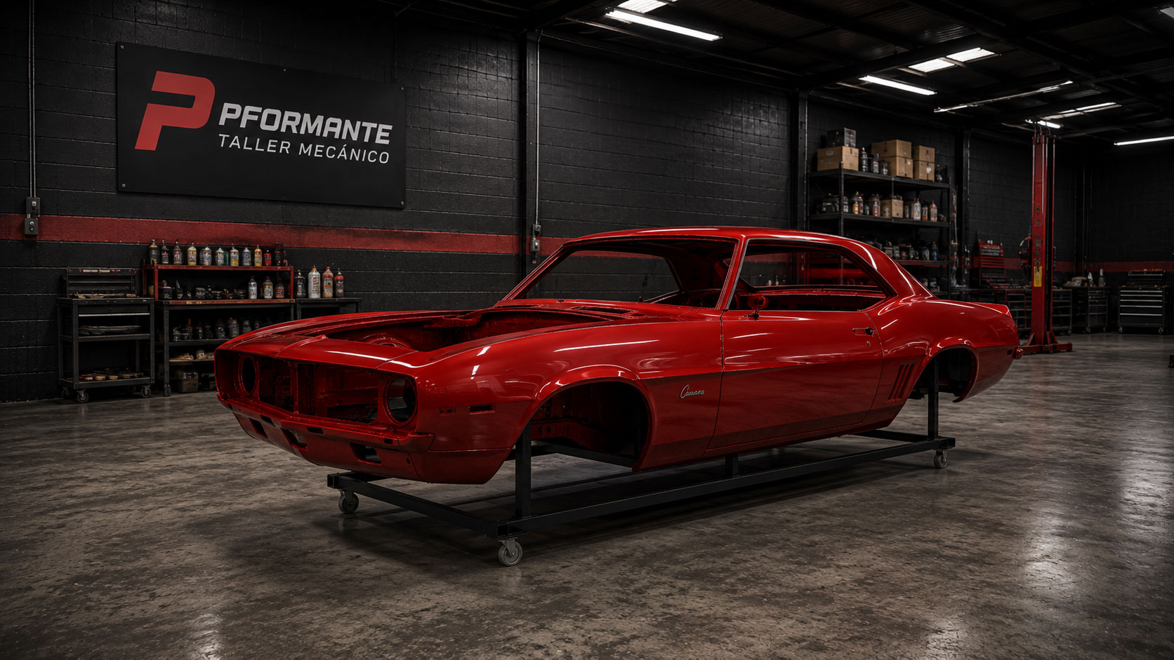 Camaro 69 — carrocería con donante