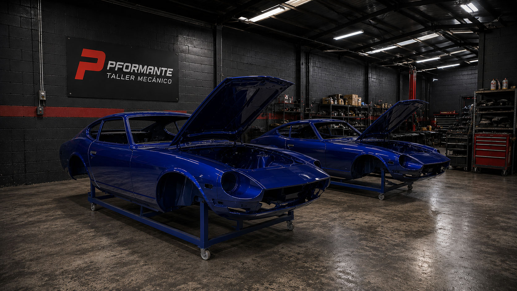 Datsun 240Z — carrocería con donante
